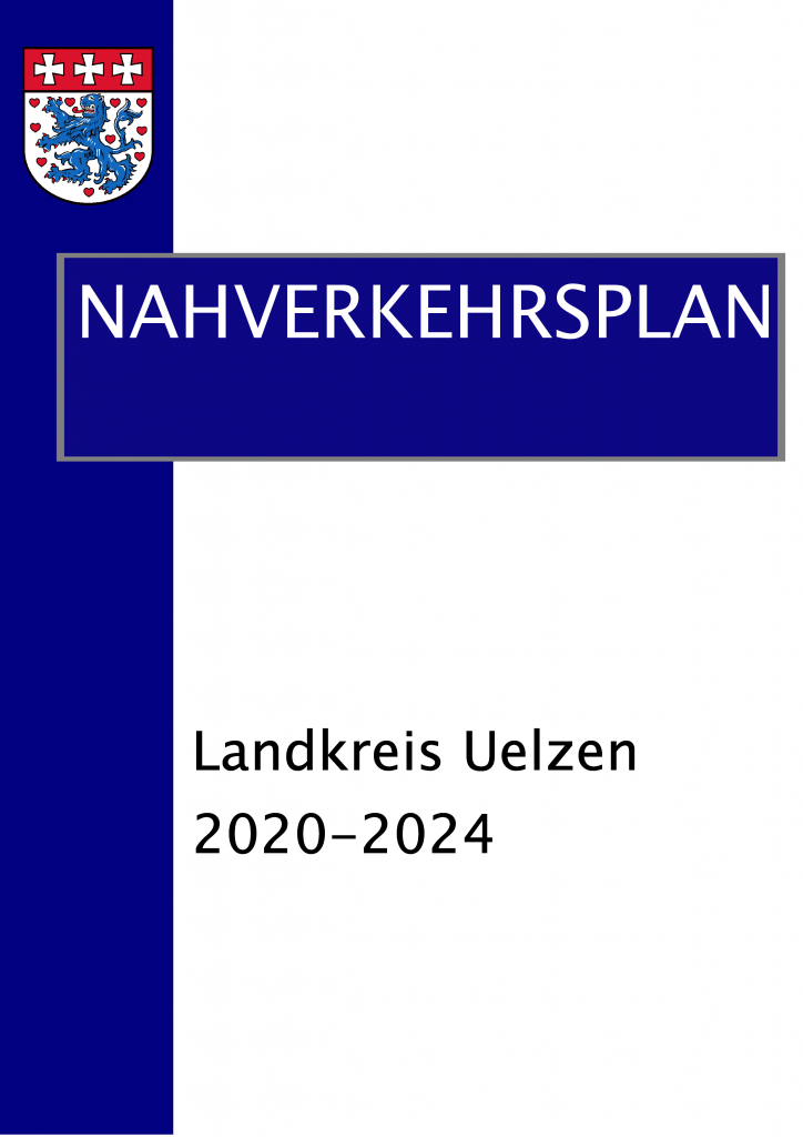 Nahverkehrsplan Landkreis Uelzen 2020 - 2024